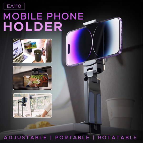 EA 110 MOBILE CLIP STAND HOLDER Foldable - Multi Angle Adjustable Mobile Stand