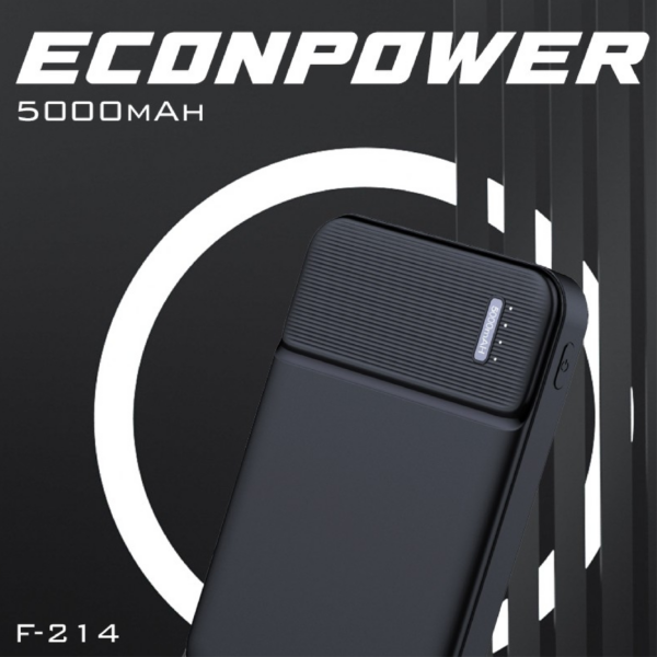 EA 052 Econpower - 5000mAh Powerbank - 2.1A Fast Charge