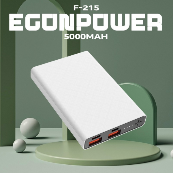 EA 053 Econpower - 5000mAh Powerbank - 2.1A Fast Charge
