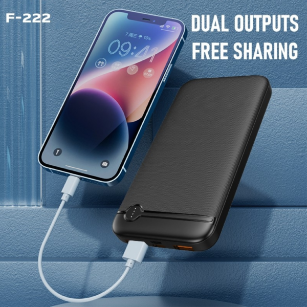 EA 054 Econpower - 10000mAh Powerbank - 2.1A Fast Charge