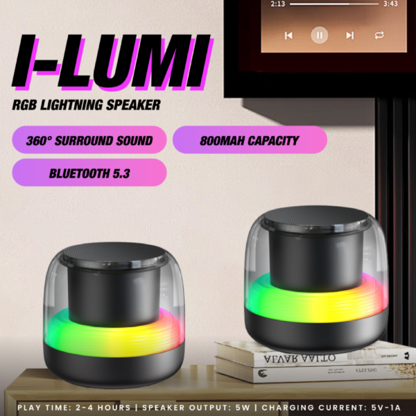 EA 086 I-LUMI - Color Ambient Light Multifunction Bluetooth Speaker