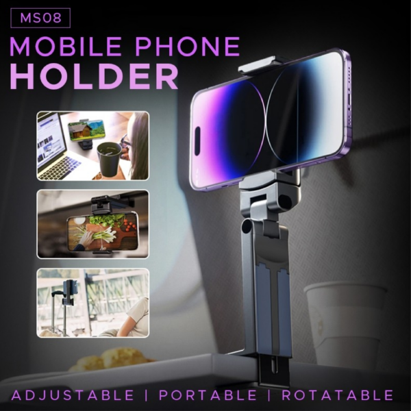 EA 110 MOBILE CLIP STAND HOLDER Foldable - Multi Angle Adjustable Mobile Stand