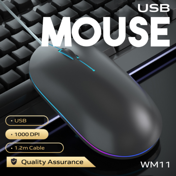 EA 106 HIGH PERFORMANCE USB Mouse 1.2 Meter Cable