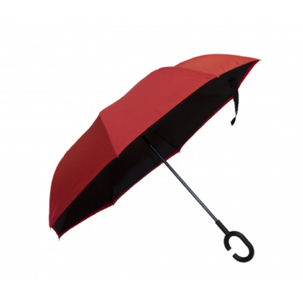 UM 014 UMBRA 22'' Pongee Solid Fabric Umbrella