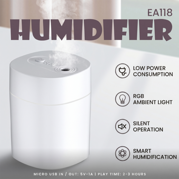 EA 118 HUMIDIFIER 200ML - Air Humifidication & Hydration