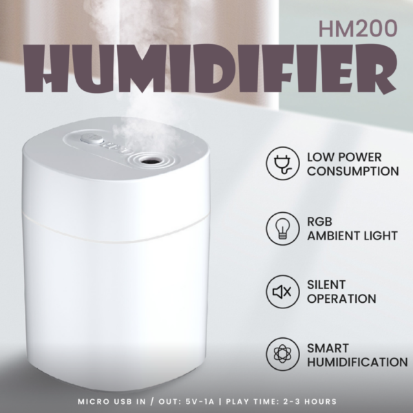 EA 118 HUMIDIFIER 200ML - Air Humifidication & Hydration