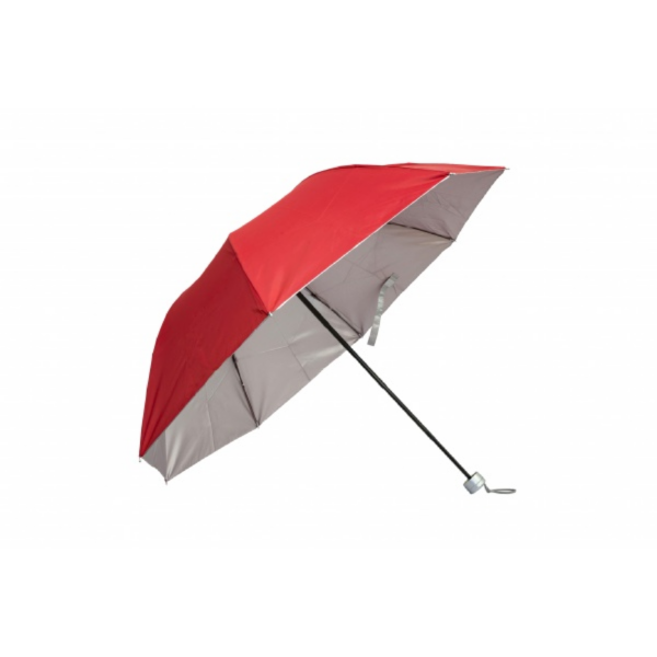 UM 013 UMBRA 22'' Polyester Solid Fabric & Silver Coated Umbrella