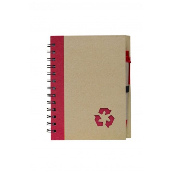 ST 075 Eco Cover with Pen - Eco Notebook