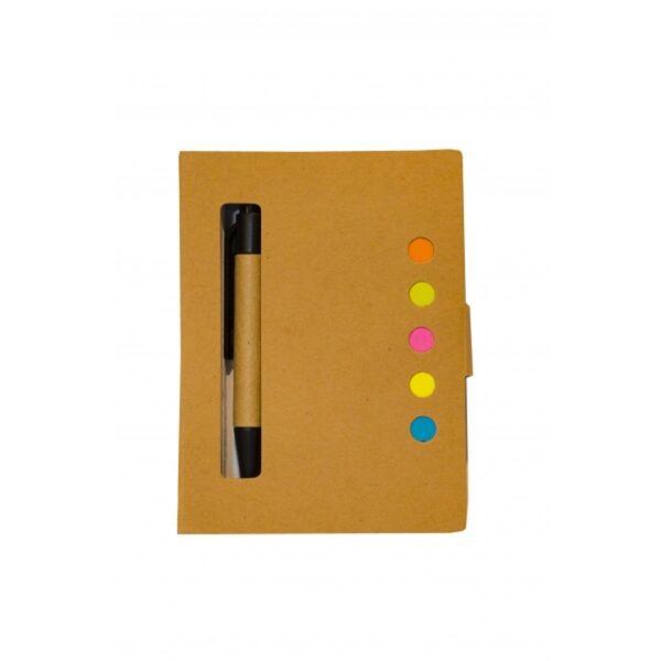 ST 091 Eco Notepad with Pen - Eco Notepad