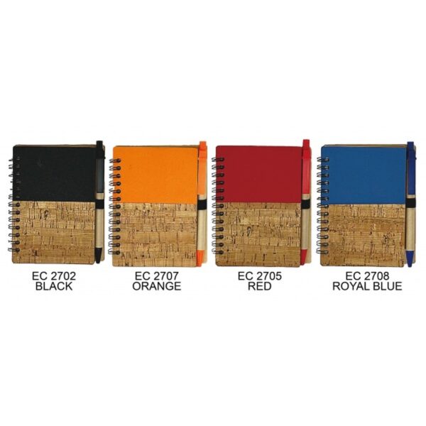 ST 093 Eco Notepad with Pen - Eco Notepad