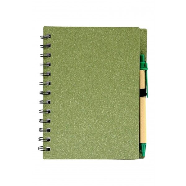 ST 098 Eco Notepad with Pen - Eco Notepad