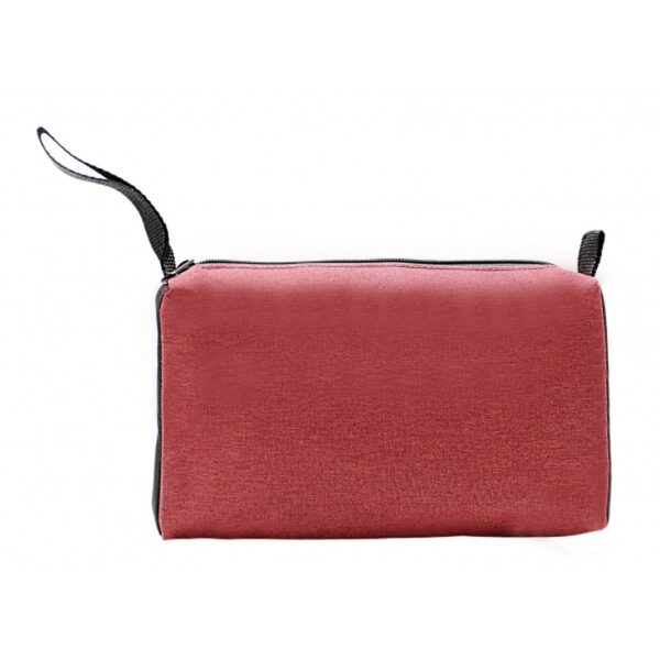 BG 073 2 Tone Nylon 1 Compartment Pouch Bag